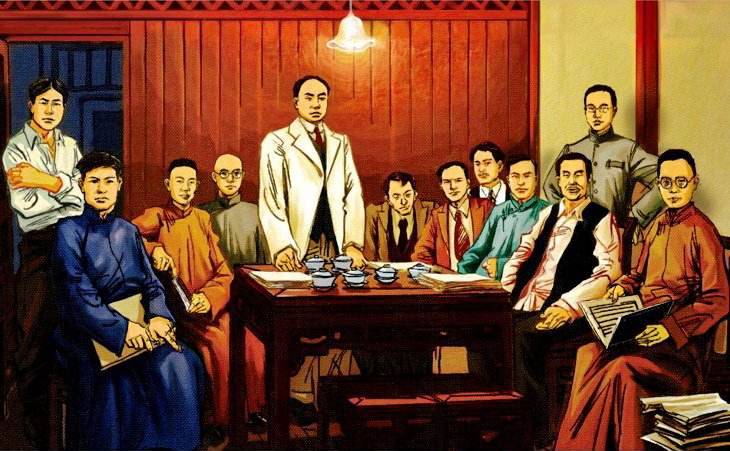 一是在中国人民面前第一次提出了明确的反帝反封建的民主革命纲领.